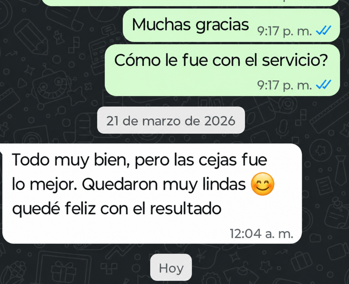 Comentario de clienta Glamy