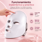 Máscara Facial Led 7 colores