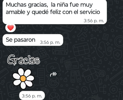 Comentario de clienta Glamy